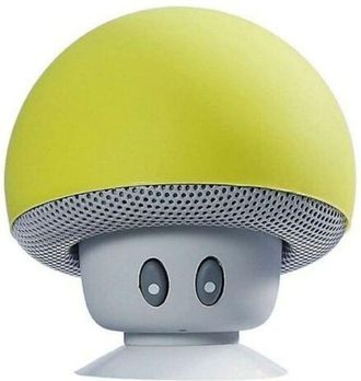 OEM Altoparlante Bluetooth Portatile A Forma Di Fungo (giallo), Sunny