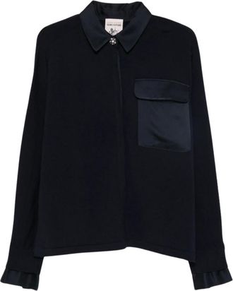 Semicouture Laetitia Jumper - - Blouses & Shirts - Donna - Blu - S