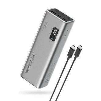 OEM Bater&iacute;a Externa De 20000 Mah Usb-a Usb-c 150 W - Gris