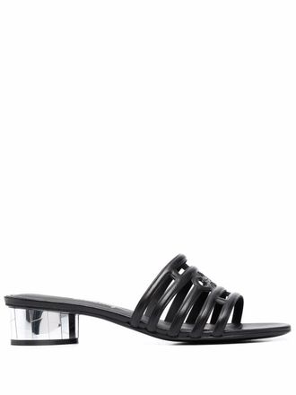 Ferragamo Mules Finn - Nero