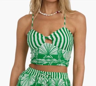 Billabong Sea Shell Tank In Kelly Green