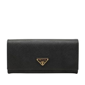 Prada Pre-owned Long Wallet - - Pre-owned - Donna - Nero - ONE SIZE
