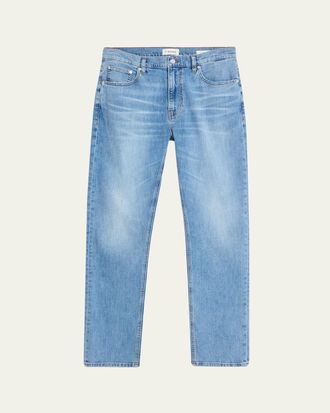Frame Denim Mens Faded Denim Straight-Leg Jeans