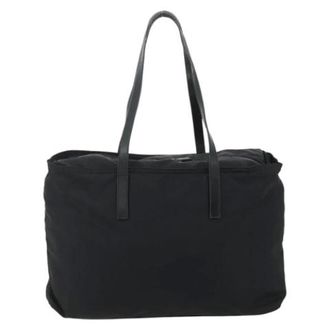 Prada unisex, Pre-owned, Zwart, Maat: ONE Size Nylon