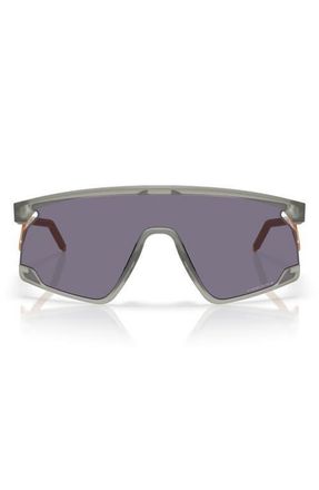 Oakley BXTR 39mm Polarized Rectangular Sunglasses in Trans Grey Ink /Prizm Grey at Nordstrom