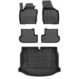 OEM Set Alfombrillas De Goma 3d Vw Beetle Hb 2011-2019