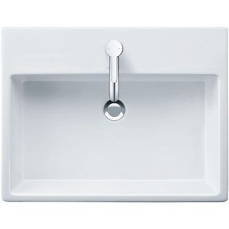 Duravit Duravit - Lavabo Para Muebles Vero Air 60x47cm, Sin Rebosadero, Con