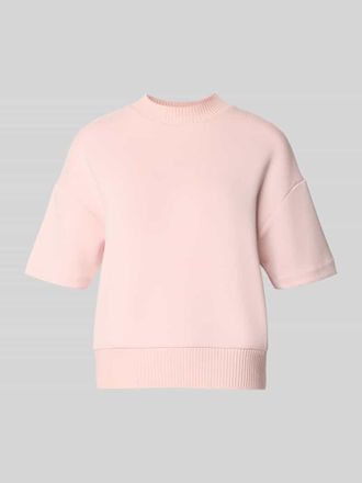 OPUS Regular Fit T-Shirt aus Viskose-Mix Modell Galita in Hellrosa, Gr&ouml;&szlig;e 36