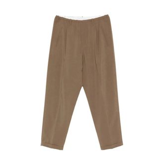 Magliano Straight Trousers, male, Brown, Size: L Peoples Pants