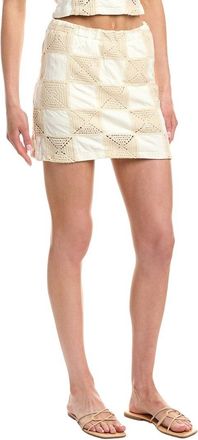Vintage Havana Crochet Patchwork Skort
