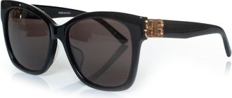 Balenciaga Pre-owned Womens Black oversized sunglasses - One Size