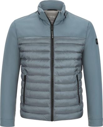 Milestone Stijlvolle Blouson Jas - Heren - Gewatteerde jassen - Blauw - 2XL - Jassen