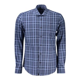 North Sails Blauw Overhemd Lange Mouwen Regular Fit - Heren - Casual Overhemden - Blauw - M - Overhemden