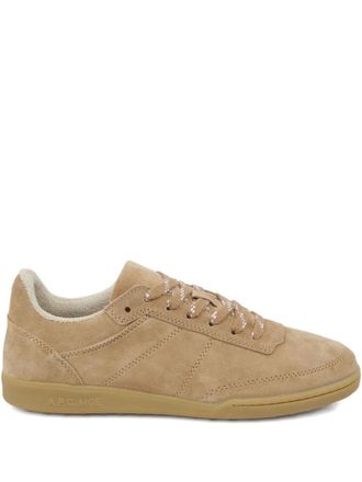 A.P.C. Moe calf suede sneakers - unisex - Calf Suede/Fabric/Rubber - 39 - Brown