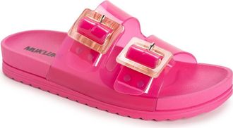 Muk Luks Womens Grand Cayman Sandal in Magenta at Nordstrom, Size 10