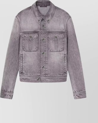 Versace denim blazer