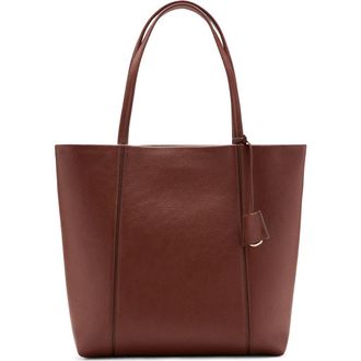 Mango Faux Leather Shopper Bag at Nordstrom