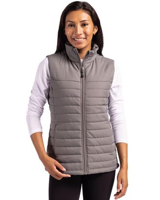 Clique Elevation Eco Full Zip Womens Puffer Vest