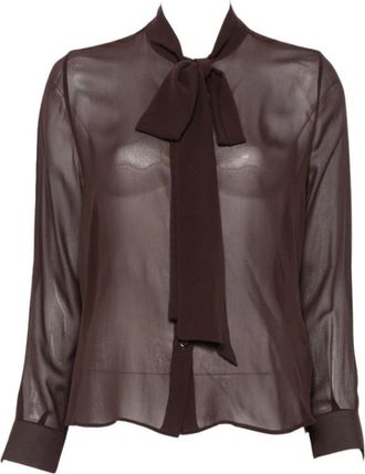 Tagliatore Tagliatore Camicie - - Blouses & Shirts - Donna - Marrone - M