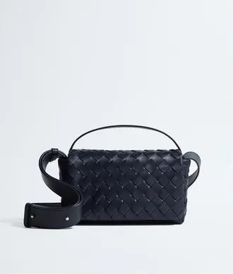Bottega Veneta Intrecciato Mini Bag With Flap - Bottega Veneta