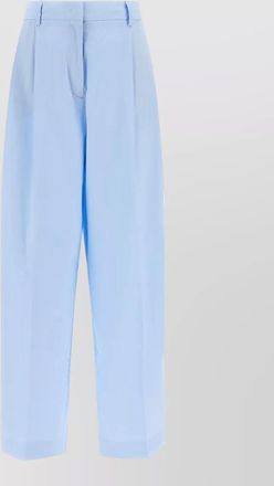 Fabiana Filippi filo diamante trousers pleats belt loops pockets