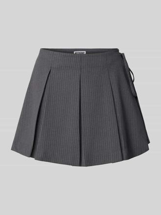 Weekday Wickelrock mit Kellerfalten Modell Atlin in Dunkelgrau, Gr&ouml;&szlig;e 36