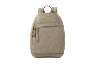 Hedgren Inner City Vogue Backpack Leisure Backpack Small RFID Corduroy String Beige Taupe