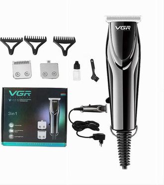 Trade Shop Trade Shop - Set Tagliacapelli Rifinitore Professionale 3in1 Rasoio Elettrico Con Filo V-111
