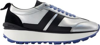 Lanvin Bumpr Sneakers - Dames - Sneakers - Grijs - 39 EU - Leer - Schoenen