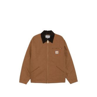 Carhartt Work in Progress Detroit Logo-patch Zip-up Jacket