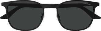 Montblanc Smoke Square Mens Sunglasses MB0331S 001 54