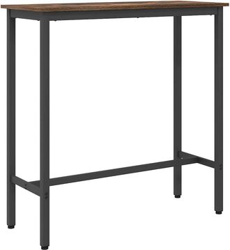 vidaXL Mesa Roble Ahumado 100 X 40 X 100,5 Cm Vidaxl