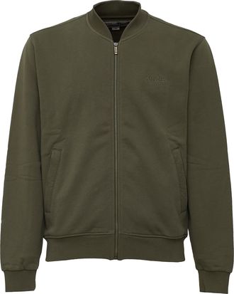 MC2 Saint Barth Varsity Jackson Raw Full-Zip Sweatshirt