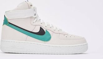 Nike Womens Air Force 1 High Se Sneaker In Neptune Green