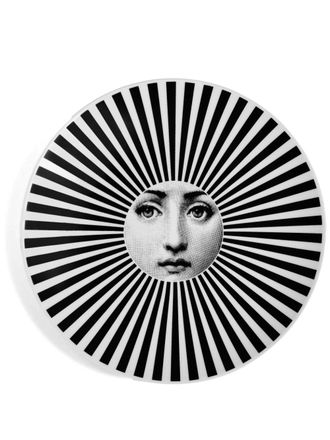 Fornasetti Piatto da parete Tema E Variazioni N16 (26cm) - Nero