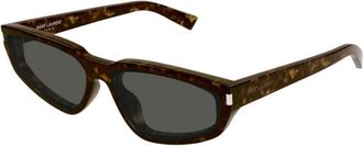 Saint Laurent Ladies Black Cat Eye Sunglasses SL634NOVA 002