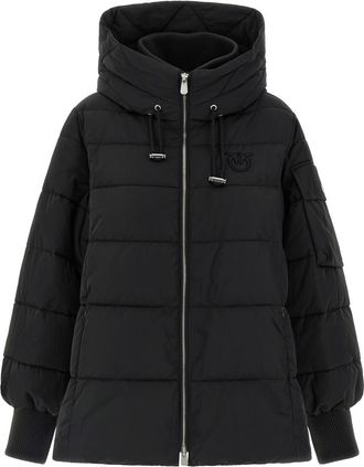Pinko Black Quilted Jacket