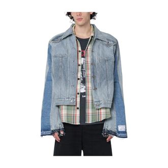 Gallery Dept. Heren, Jassen, Blauw, Maat: L Katoen