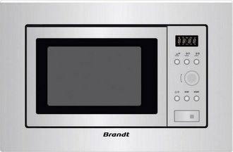 Brandt Microondas Empotrable 17l 700w Acero Inoxidable - Bms6112x