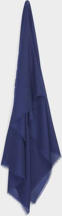 Simons Womens Finely fringed sheer lightweight scarf