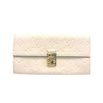 Louis Vuitton Pre-owned Portafoglio lungo (bi-fold) - - Pre-owned - Donna - Beige - ONE SIZE