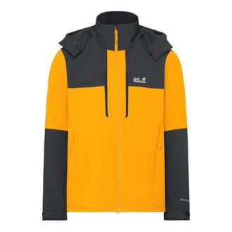 Jack Wolfskin Jasper Jkt M - - Sport - Uomo - Giallo - L