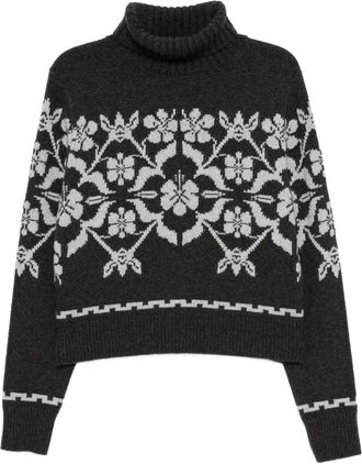 High Sport Zoe Fairisle trui - Grijs