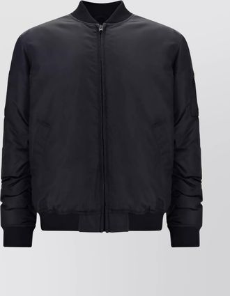 Moschino quilted padded bomber jacket