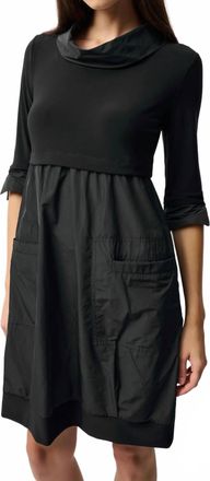 Joseph Ribkoff Classic Cocoon Dress In Black
