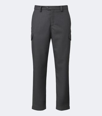Brunello Cucinelli Pantalones rectos de lana