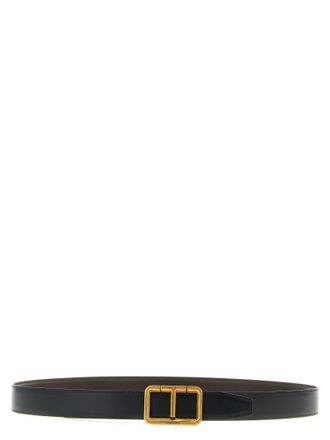 Tom Ford Mens Multicolor Calfskin Regular Belt