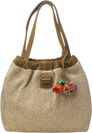 Marc Jacobs Shoulder Bags, female, Beige, Size: ONE SIZE The Tote