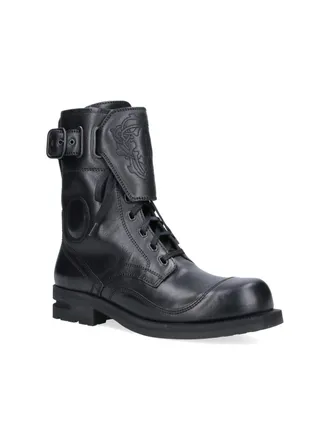 Kiko Kostadinov Mens Boots Black Bovine Leather