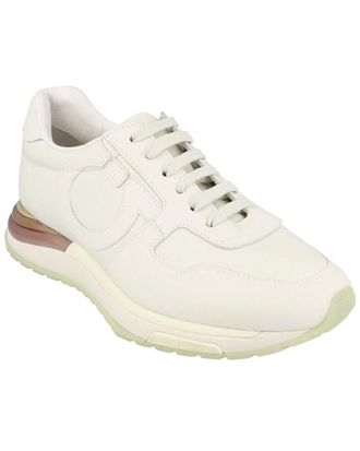 Ferragamo Brooklyn Low-Top Leather Sneaker